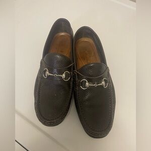 Martin Dingman Shoes Men’s 9 Leather Horse Bit Loafer Slip On Comfort Dressy